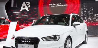 Audi A3 ed i sedili da plastica riciclata