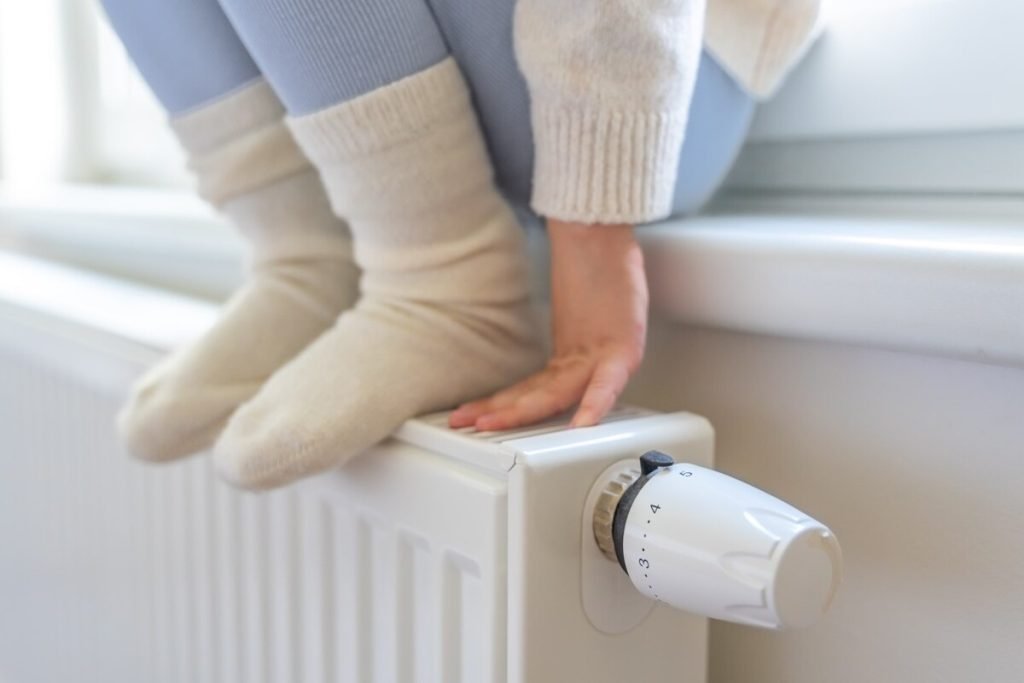 termosifone piedi mani donna