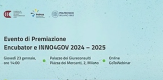 Tecnologia, il 23 gennaio arriva la premiazione di Encubator e Inno4Gov